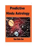 Predictive Hindu Astrology