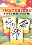 First Colors A Fun Coloring Book