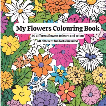 My Flowers Colouring Book