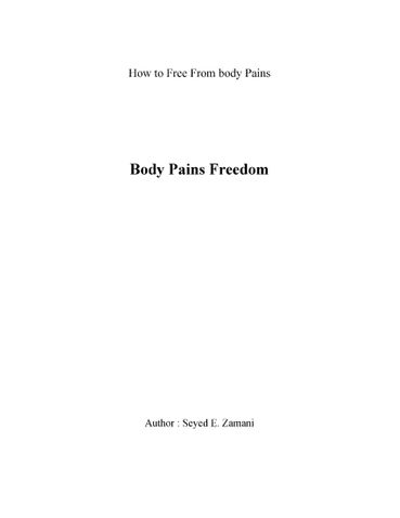 Body Pains Freedom