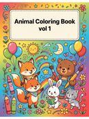 Animal coloring book