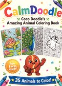 CalmDoodle: Coco Doodle's Amazing Premium Animal Coloring Book