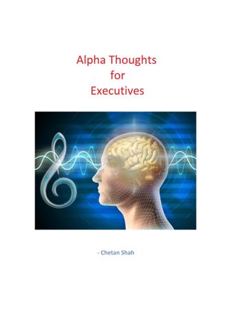 Alpha Thoughts for Executives