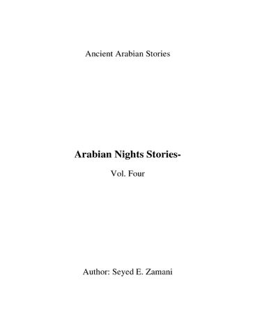 Arabian Nights Stories- Vol. Four