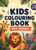 KIDS COLOURING BOOK BIRDS