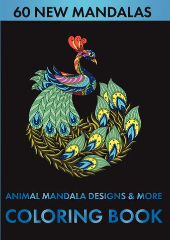 Animal Mandalas Designs And More-Coloring Book