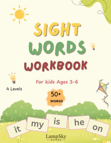 Sight Words Workbook: Trace, Read & Color for Ages 3–6