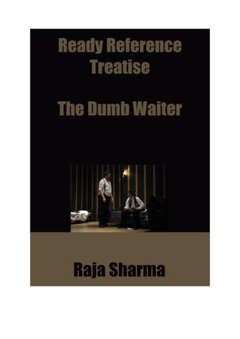 Ready Reference Treatise: The Dumb Waiter