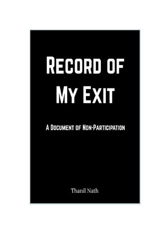 Record of My Exit