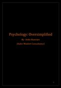 Psychology: Oversimplified
