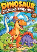 Dinosaur coloring book for kids