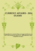CURRENT AFFAIRS DIGEST FOR 2014 EXAMS