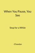 When You Pause, You See