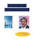 PRACTICE TEST -8- GUJRATI AND ENGLISH