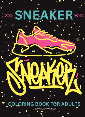 Sneaker Coloring Book for Adults
