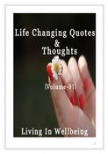 Life Changing Quotes & Thoughts (Volume 91)