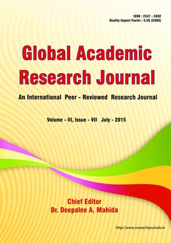 Global Academic Research Journal (July - 2015)