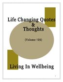 Life Changing Quotes & Thoughts (Volume 199)
