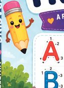 Letter Tracing Book for Preschoolers: Learn to Write Alphabet ABC: Handwriting Practice Workbook with Fun Animals and Objects for Kids Ages 3-5