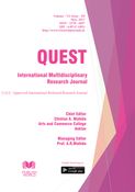 Quest International Multidisciplinary Research Journal : May - 2017