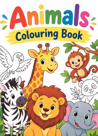 Animal Colouring  Book