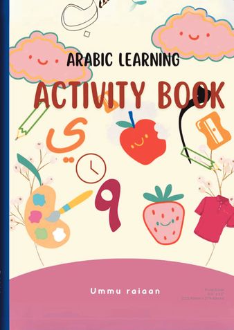 Arabic Activity Book for Kids age 6 to 12