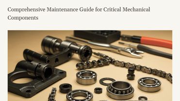 Comprehensive Maintenance Guide for Critical Mechanical Components