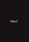 Dear Diary - Ruled (Black Hard cover)
