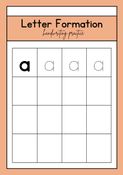 Letter Formation: Handwriting Practice