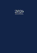 2026 Journal - Navy Blue Hard cover