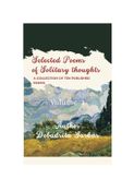Selected Poems of Solitary Thoughts Volume 1