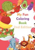 Alphabet Coloring Book for Kids: A to Z Fruits & Vegetables Coloring and Tracing Activity Book for Toddlers Ages 3–6: Learn ABC, First Words, Handwriting Practice, Preschool & Kindergarten Educational Workbook