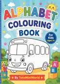 Alphabet Coloring Book for Kids Ages 3–5