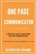 One Page Communicator - It’s All About Delivering Clarity