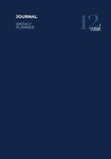 12 Week - Navy Blue Hard cover
