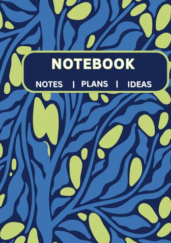 A5 Hardcover Monthly Planner Notebook- Plan Big