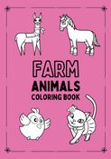 Farm Animals Colouring Book