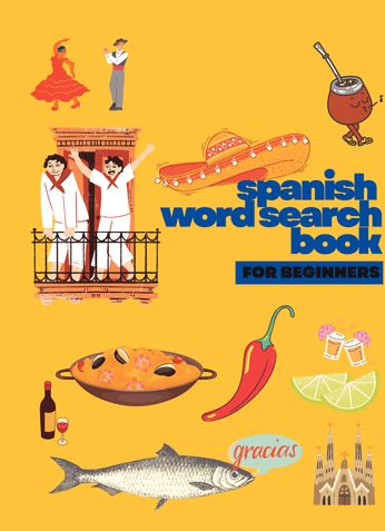 Spanish Word Search Book: For Beginners