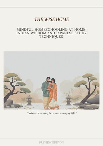 THE WISE HOME- Mindful homeschooling at home ( early reader edition)