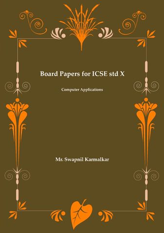 Board Papers for ICSE std X