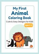 My First Animal Coloring Book