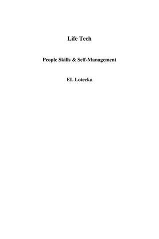 Life Tech: People Skills & Self-Management