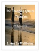 Life Changing Quotes & Thoughts (Volume 163)
