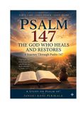 THE GOD WHO HEALS AND RESTORES