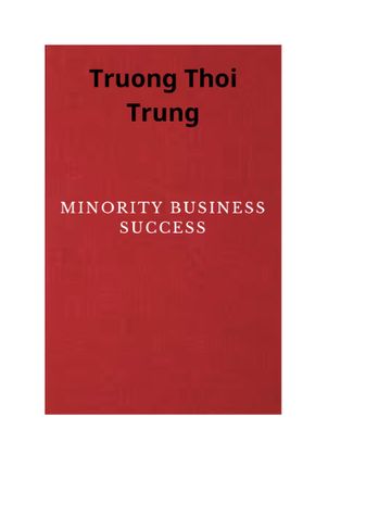 Minority Business Success