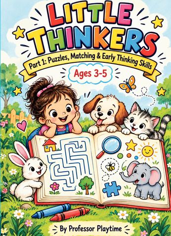 Little Thinkers - Part 01: Puzzles, Matching & Early Thinking Skills