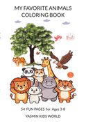 MY FAVORITE ANIMALS COLORING BOOK