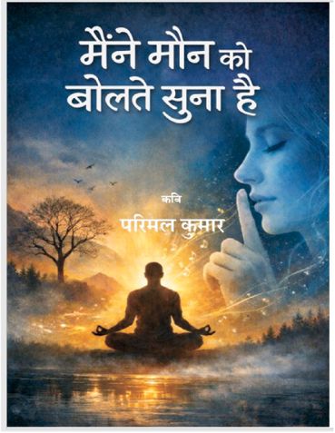 “मैंने मौन को बोलते सुना है” हिंदी कविता संग्रह