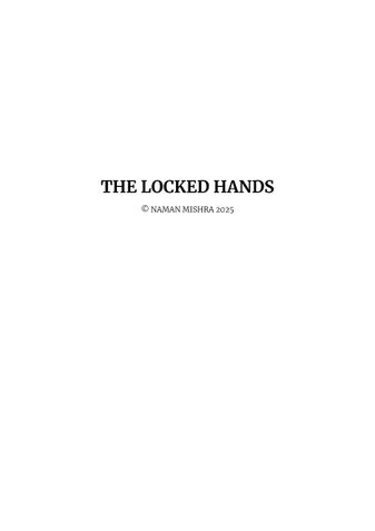 THE LOCKED HANDS