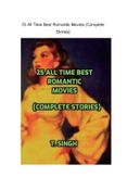 25 All Time Best Romantic Movies (Complete Stories)